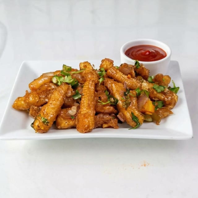 Chilli Baby Corn.