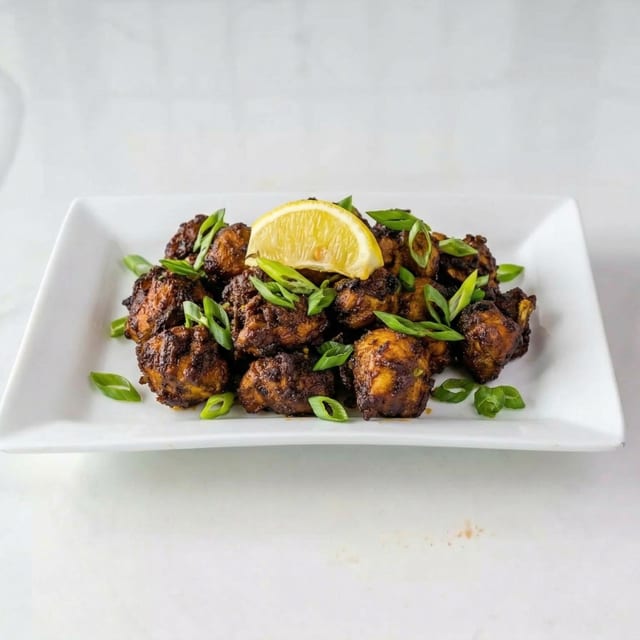 Chicken Manchurian.